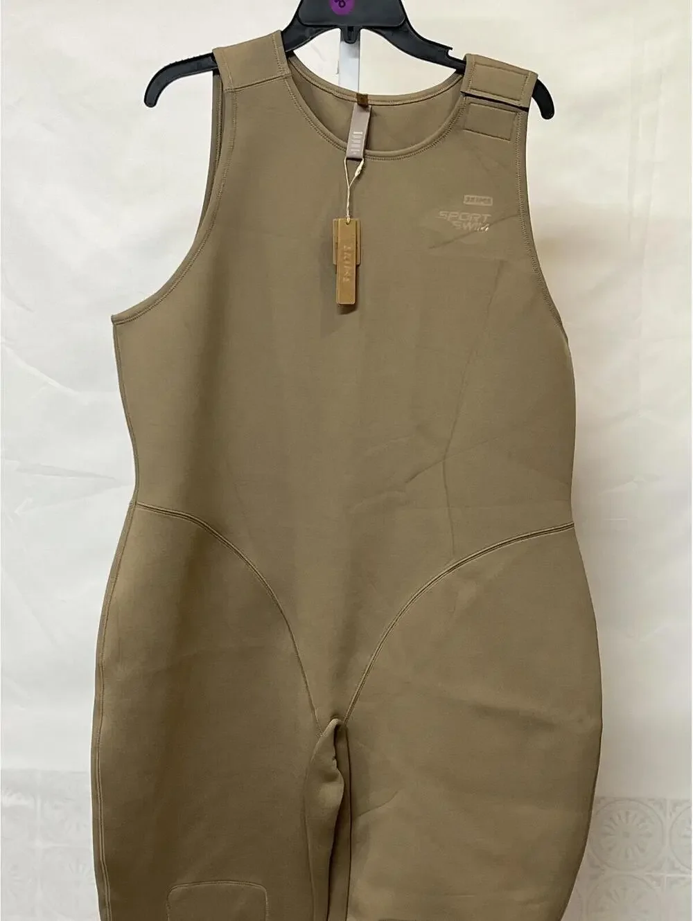 Skims Sport Swim Full Length Suit In Dessert